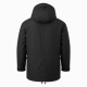 Men's Black Waterproof Vintage Polyester Outdoor Performance Parka Jacket