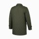 Men's Quilted Insulated Polyester Regular Fit Military Overcoat