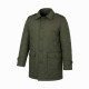 Men's Quilted Insulated Polyester Regular Fit Military Overcoat
