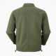 Men's Green Vintage Casual Cotton Performance Button Front Shell Jacket