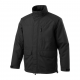 Men's Black Water Resistant Vintage Polyester Travel Shell Jacket