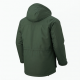 Men's Green Water Resistant Vintage Polyester Performance Parka Jacket