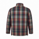 Men's Multicolour Insulated Checked Cotton Regular Fit Shell Jacket