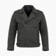 Men's Vintage Polyester Outdoor Winter Biker Jacket