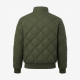 Men's Green Quilted Insulated Cotton Vintage Classic Puffer Jacket