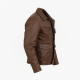 Men's Brown Lightweight Vintage Leather Travel Motorcycle Jacket