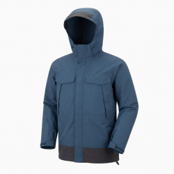 Men's Hooded Waterproof Hiking Regular Fit Shell Jacket