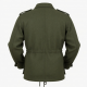Men's Green Vintage Wool Cargo Regular Fit Military Jacket