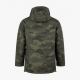 Men's Camo Camping Regular Fit Parka Jacket