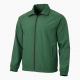 Men's Green Polyester Sport Regular Fit Jacket