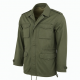 Men's Lightweight Vintage Cotton Regular Fit Military Parka Jacket