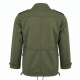 Men's Lightweight Vintage Cotton Regular Fit Military Parka Jacket