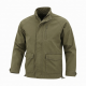 Men's Khaki Water Resistant Vintage Cotton Regular Fit Shell Jacket