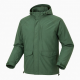 Men's Green Lightweight Vintage Polyester Outdoor Performance Shell Jacket