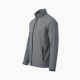 Men's Grey Lightweight Casual Polyester Sport Regular Fit Shell Jacket