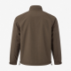 Men's Brown Lightweight Polyester Travel Vintage Zip Front Shell Jacket