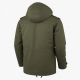 Men's Hooded Detachable Hood Cotton Regular Fit Military Shell Jacket