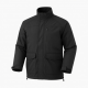 Men's Black Vintage Casual Polyester Outdoor Hiking Softshell Jacket
