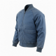 Men's Blue Vintage Casual Polyester Street Pockets Bomber Jacket