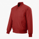 Men's Red Lightweight Polyester Regular Fit Bomber Jacket