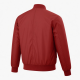 Men's Red Lightweight Polyester Regular Fit Bomber Jacket