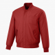 Men's Red Lightweight Polyester Regular Fit Bomber Jacket