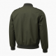 Men's Casual Polyester Travel Motorcycle Zip Front Bomber Jacket