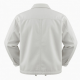 Men's White Heavyweight Vintage Cotton Outdoor Hiking Shell Jacket