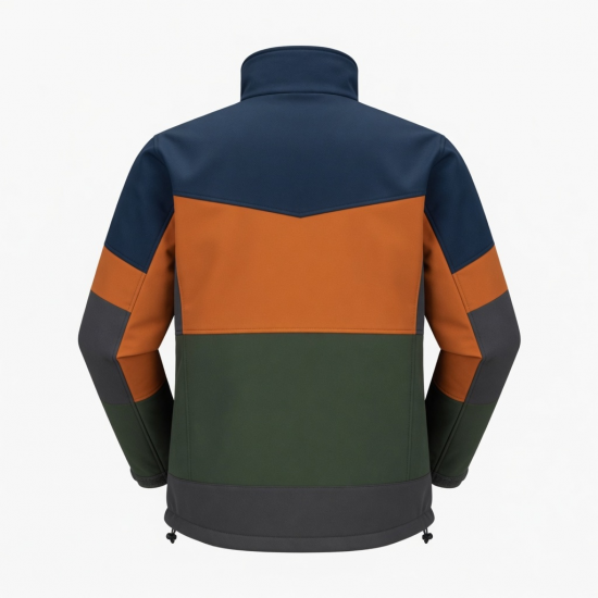 Men's Multicolour Softshell Jacket