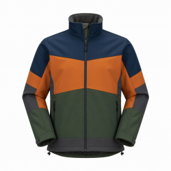 Men's Multicolour Softshell Jacket
