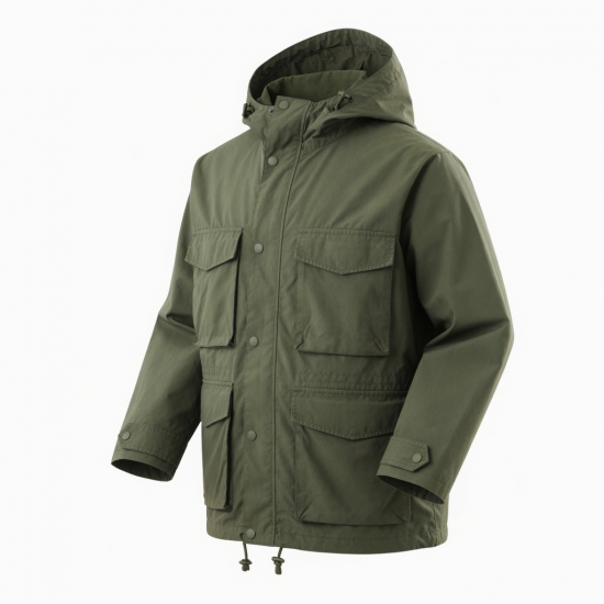 Men's Waterproof Vintage Anorak Jacket