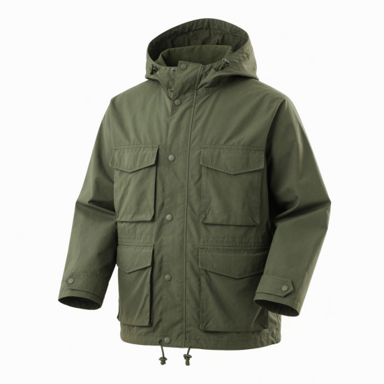 Men's Waterproof Vintage Anorak Jacket