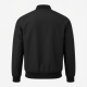 Men's Black Casual Polyester Hiking Travel Zip Front Bomber Jacket