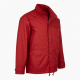 Men's Red Waterproof Vintage Nylon Regular Fit Shell Jacket