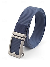 Mens Nylon Belt, Multi-Color Options, Durable and Stylish for Casual and Outdoor Wear